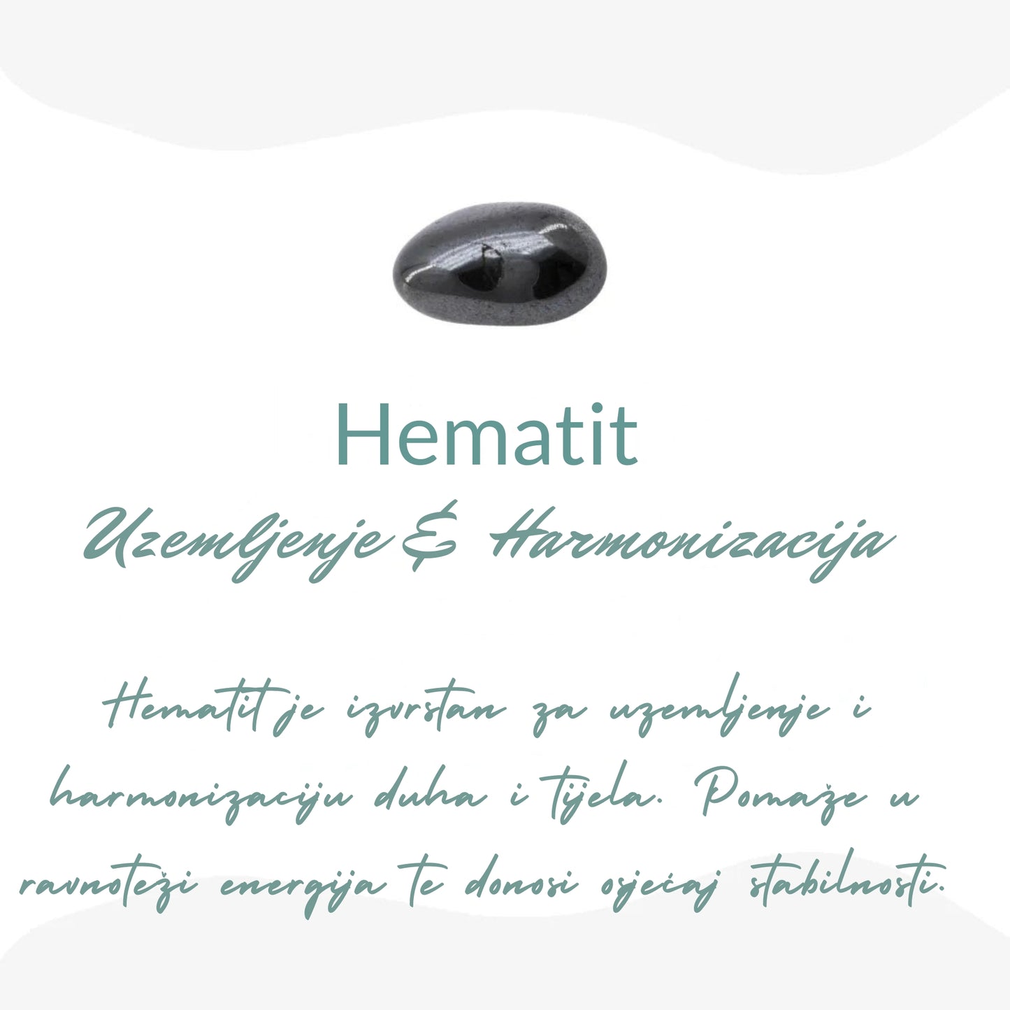 Hematit — uzemljenje i harmonizacija